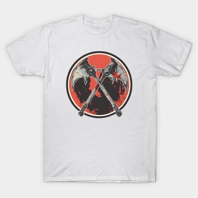 Saga of the Norse: Viking Exploration, Epic Tales, and Anime-Manga Heritage in Vinland Saga Art T-Shirt by insaneLEDP